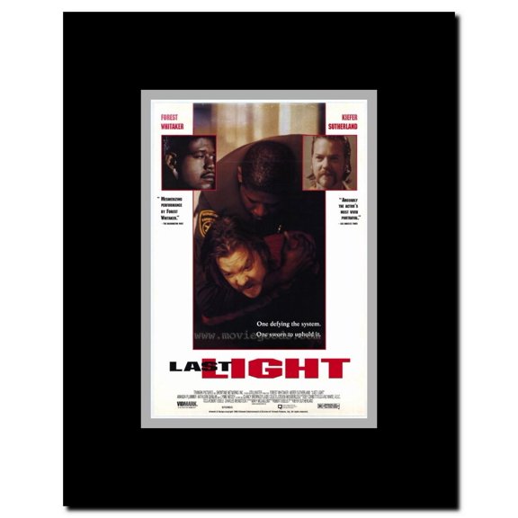 Last Light Framed Movie Poster