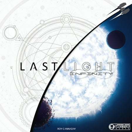 Last Light: Infinity Deluxe Expansion - Board Game, Explore Space & Take Over The Galaxy! Ages 14+, Up To 8 Players