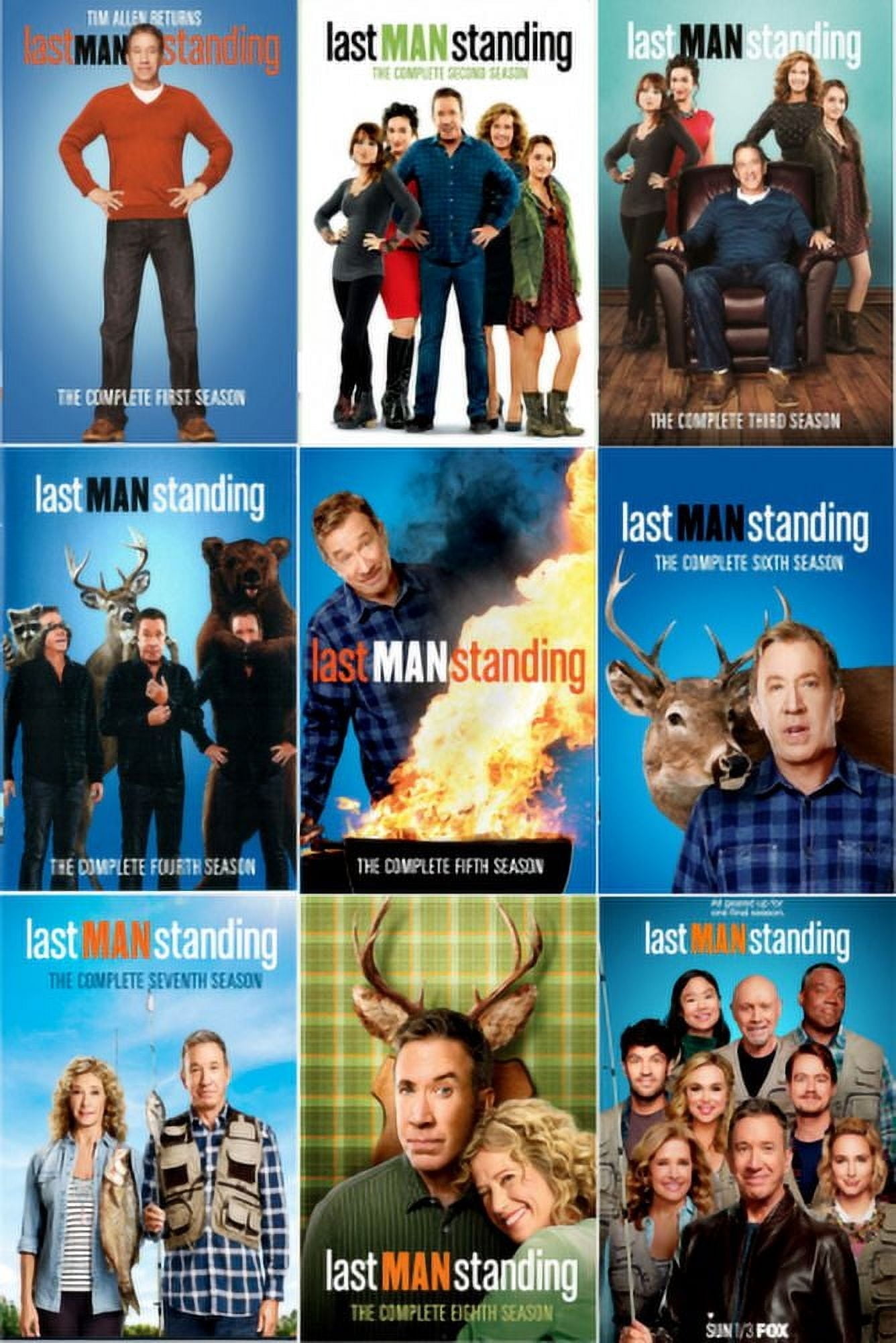 Last Man Standing Complete Series Box Set Seasons 1-9 (DVD