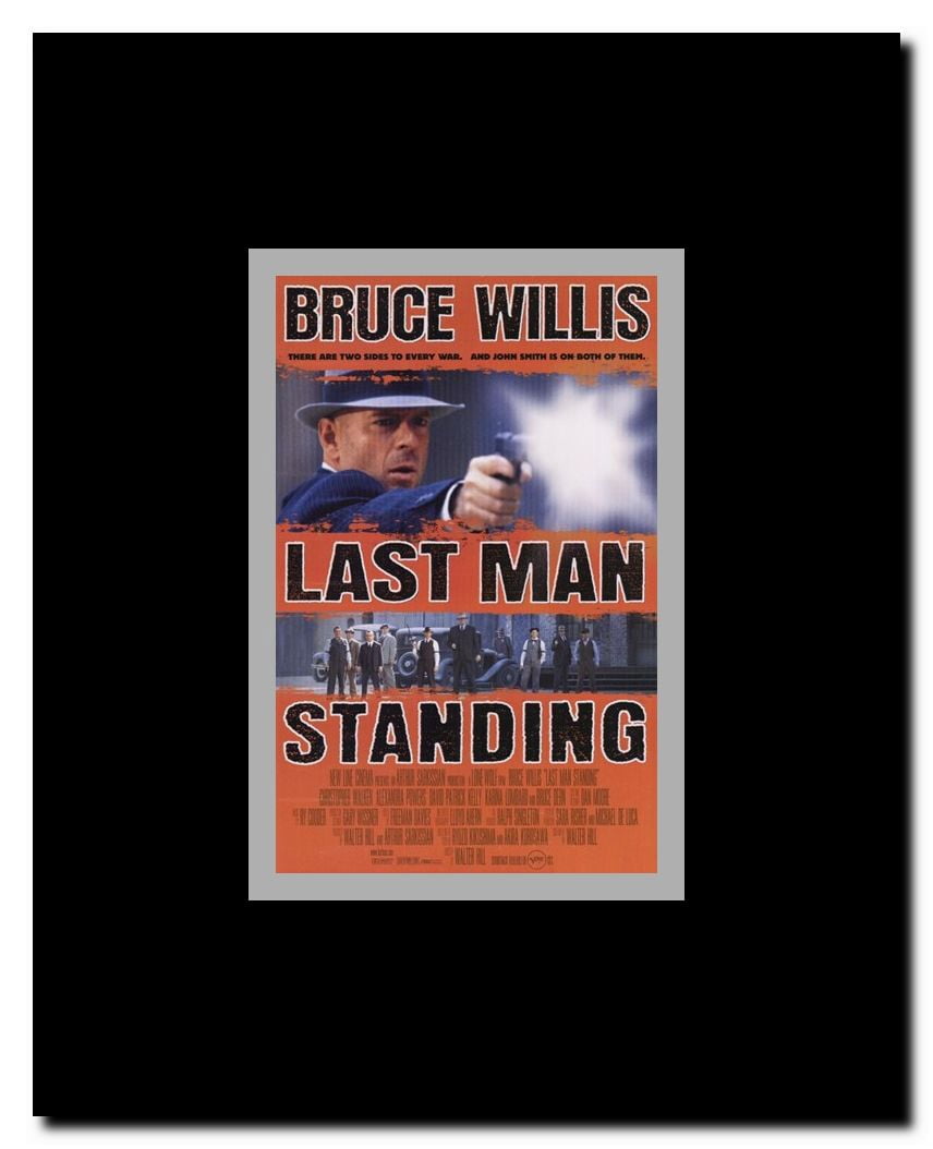 Last Man Standing Framed Movie Poster