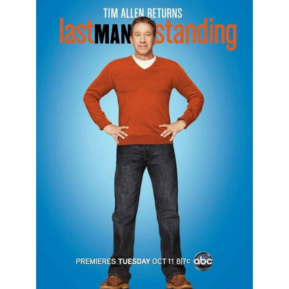 Last Man Standing Poster 24Inx36In Art Poster 24x36 Multi-Color Square Adults AB Posters