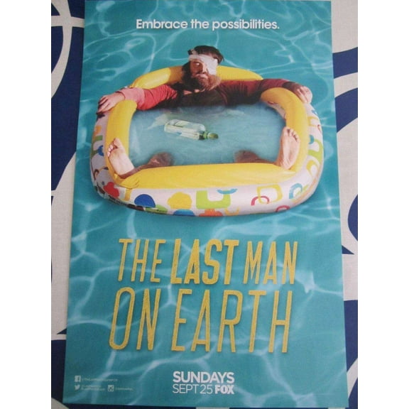 Last Man on Earth 2016 Comic-Con 11x17 mini promo poster