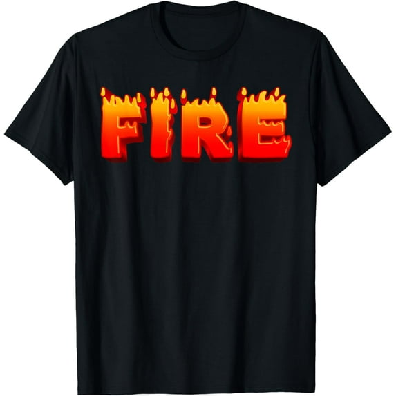 Last Minute Family Couples Halloween Fire And Ice Costumes T-Shirt