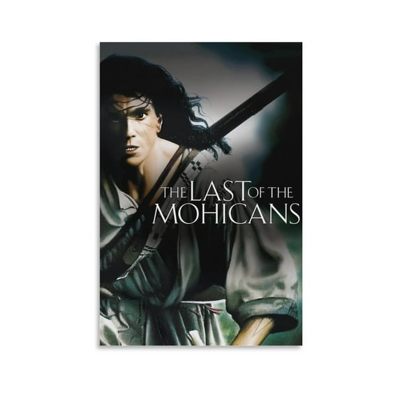 The Last of The Mohicans 1992 Movie Poster (1) Canvas Poster Wall Art Picture Prints Hanging Photo Gift Decor Home Posters Artworks 12x18inch(30x45cm)