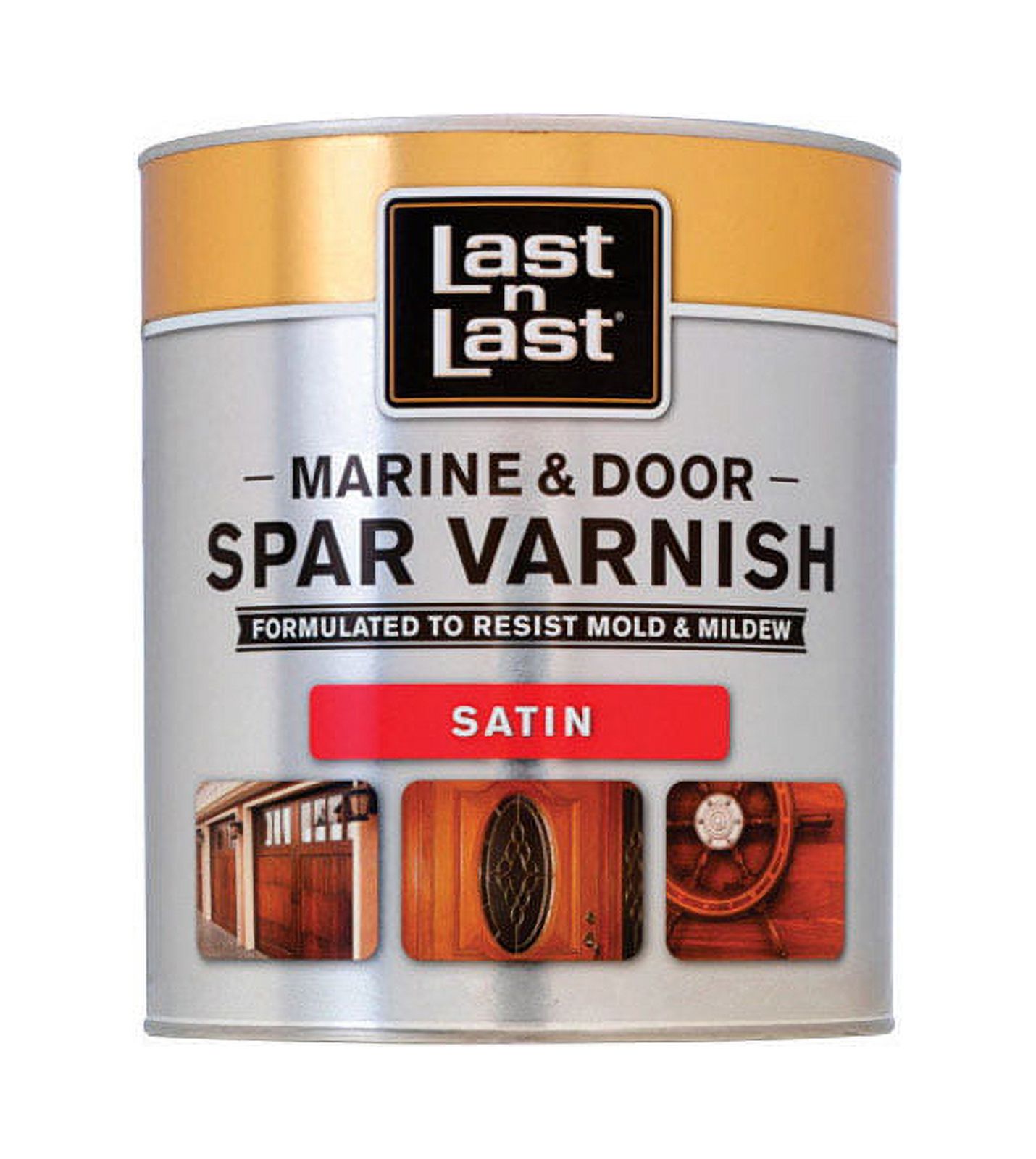 Last N Last Satin Clear Marine & Door Spar Varnish 1 qt