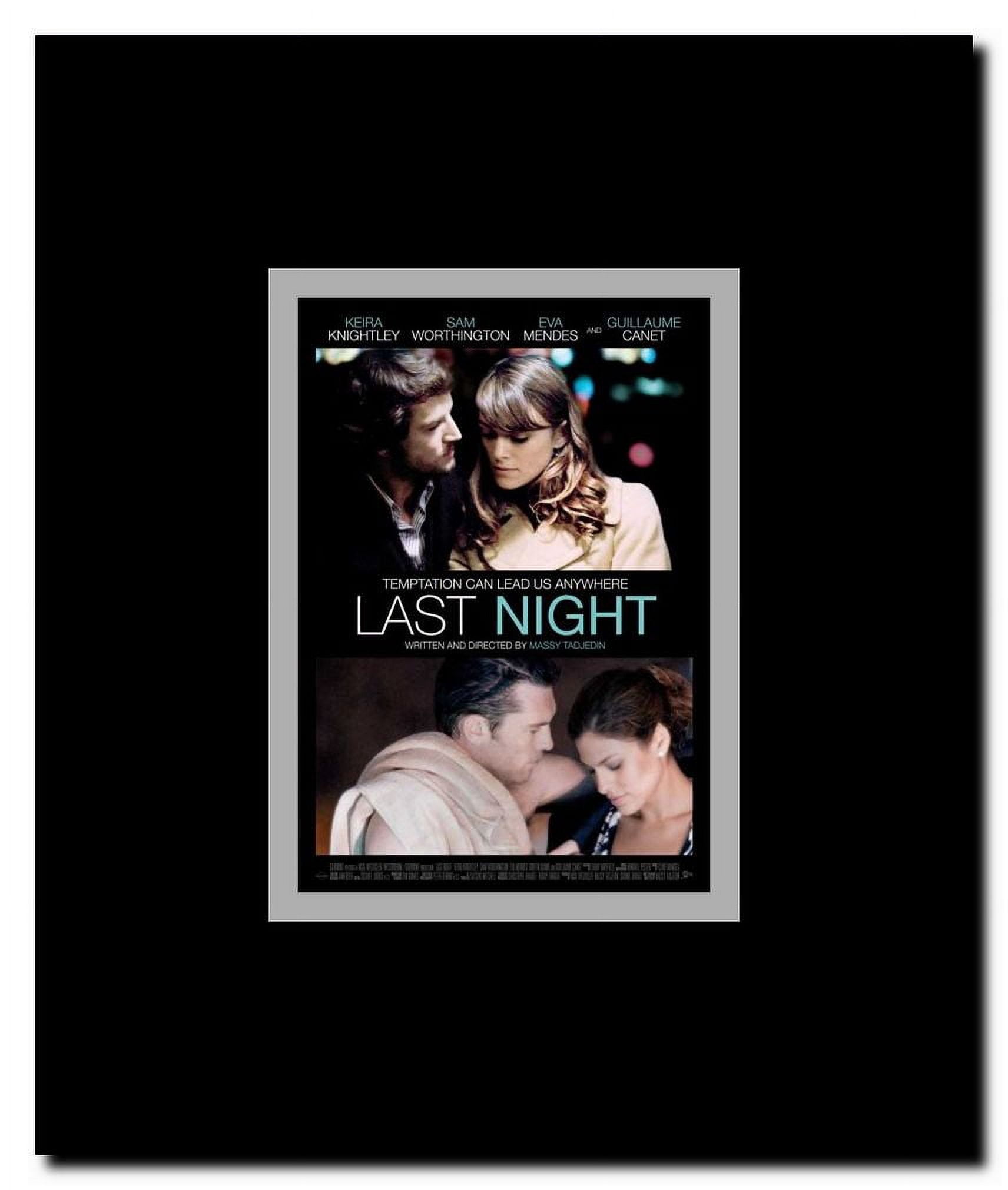 Last Night Framed Movie Poster