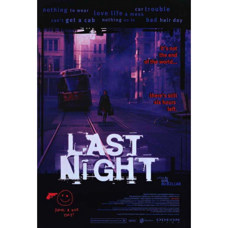 Last Night Poster