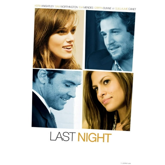 Last Night poster Metal Print 12x16 Large Art Print on Metal 12x16 Square Adults Z Posters