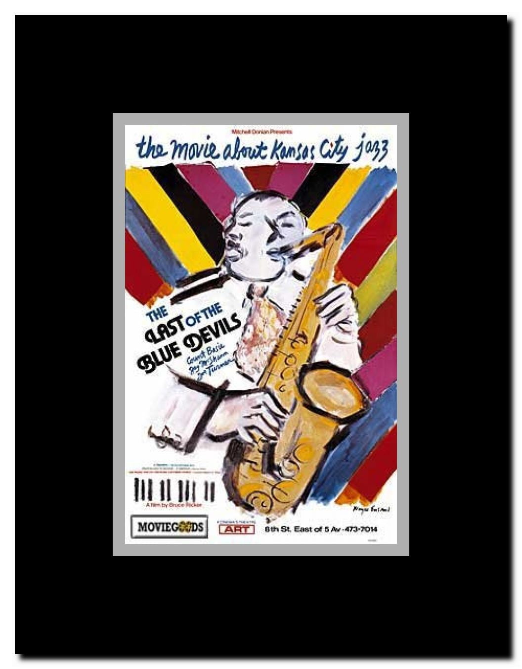 Last Of The Blue Devils Framed Movie Poster
