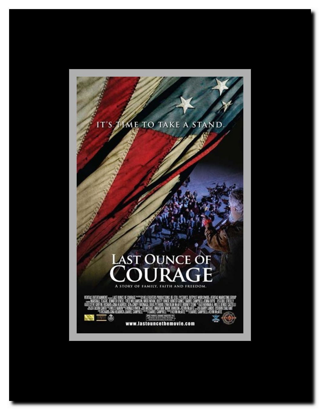 Last Ounce of Courage Framed Movie Poster