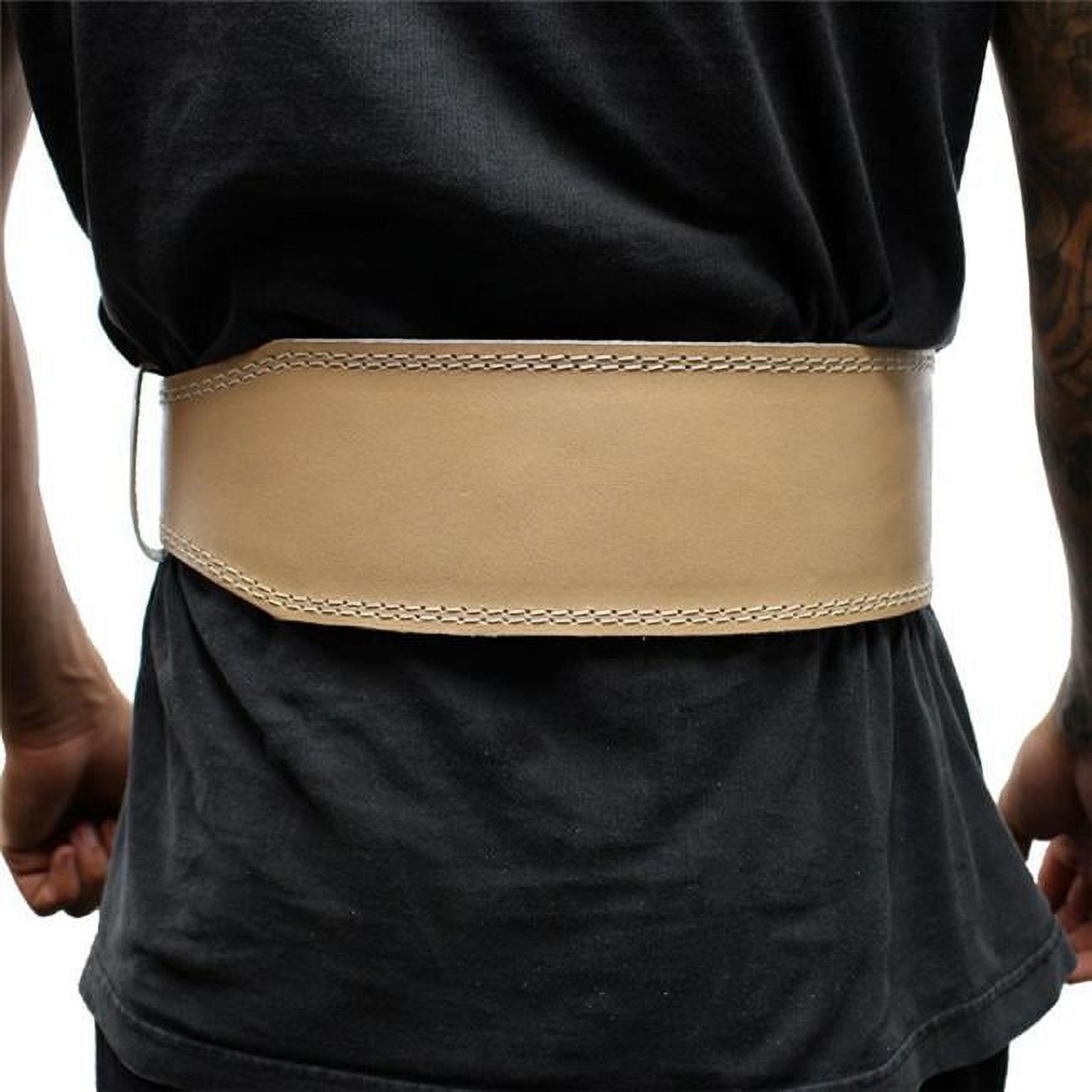 Shelter 252-XXL 4 in. Last Punch New Split Leather Weight Lifting Body  Building Belt Gym Fitness all Sizes, 2XL 