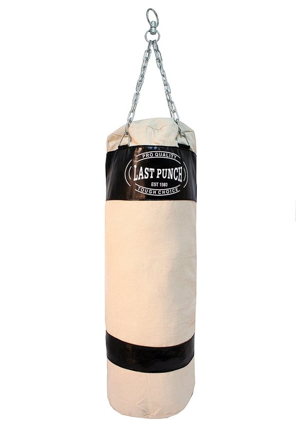 Heavy Duty Canvas Boxing Punching Bag With Chains