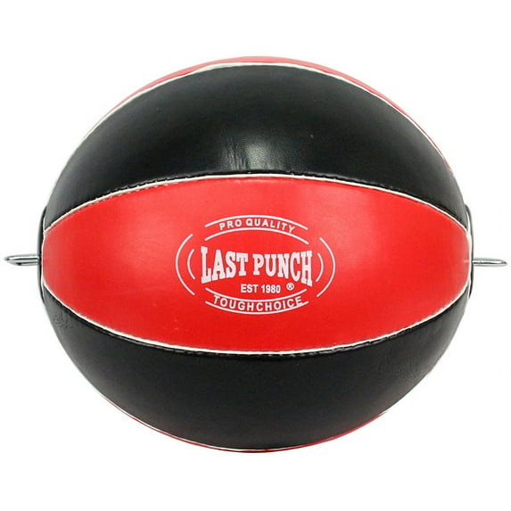 Last Punch Red And Black Double Ended Swivel Speed Ball - MMA Sparring Training