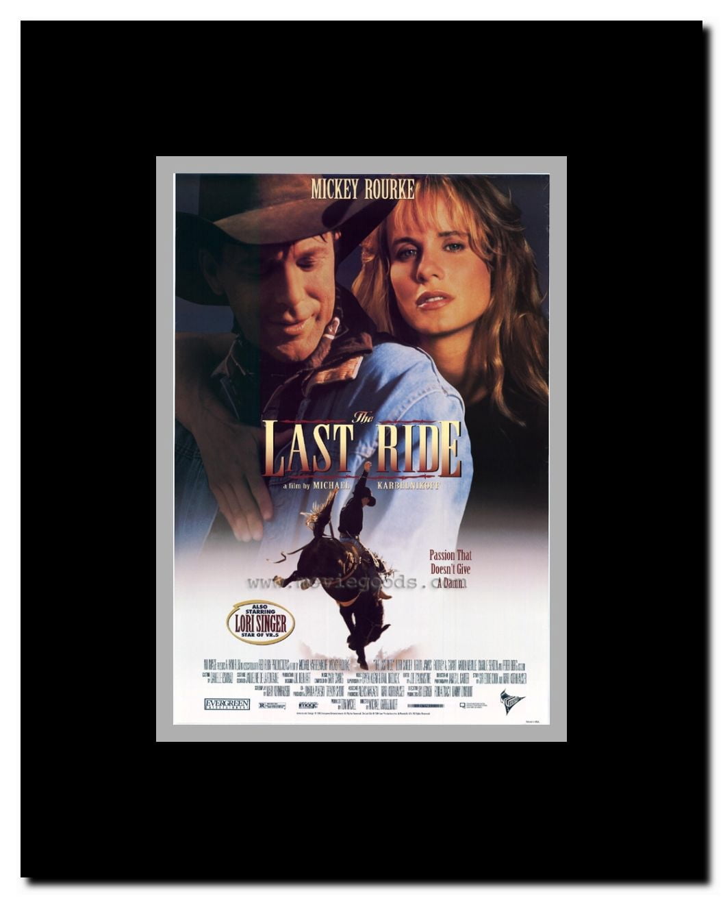 Last Ride Framed Movie Poster