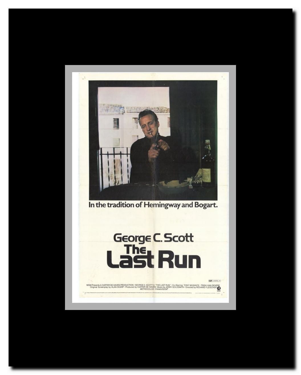 Last Run Framed Movie Poster