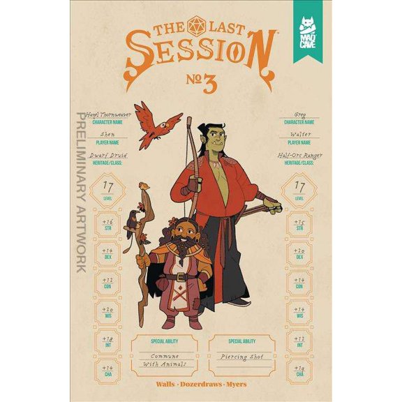 Last Session, The #3A VF ; Mad Cave Comic Book