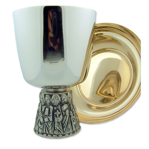 Last Supper Chalice and Bowl Paten