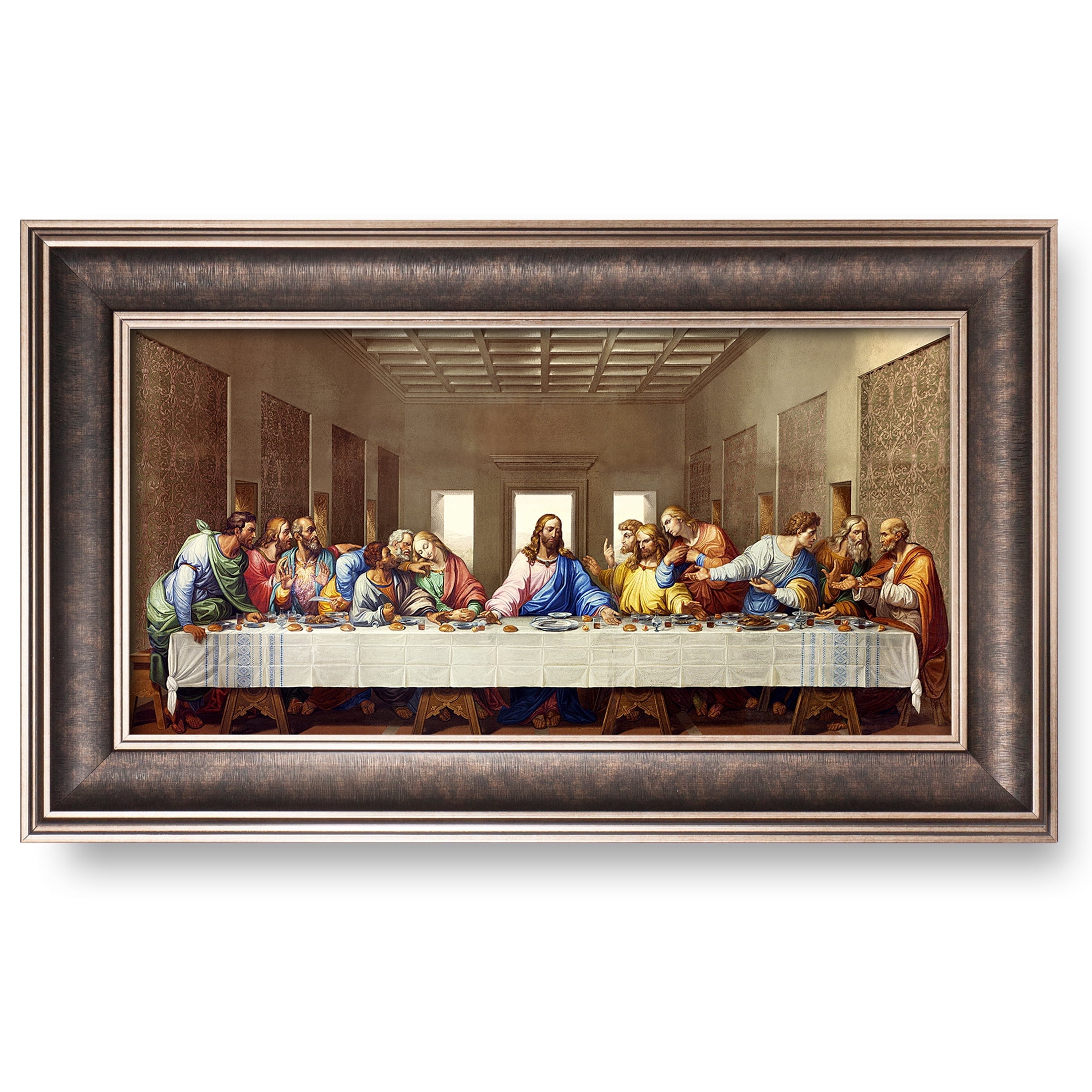 The Last Supper by Leonardo Da Vinci The World Classic Art ...