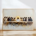 thumbnail image 1 of Last Supper Poster Print Modern Christian Canvas Painting Lord's Supper Wall Art For Living Room Bedroom Decor Unframed, 1 of 7