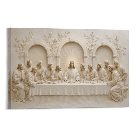 Last Supper Poster Wall Art Canvas Aesthetic Music And Movies Decorative Painting for Living Room Bed Room