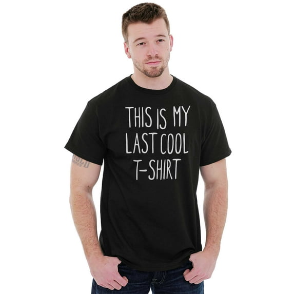 Last T-Shirt Sarcastic Ironic Laundry Men's Graphic T Shirt Tees Brisco Brands S