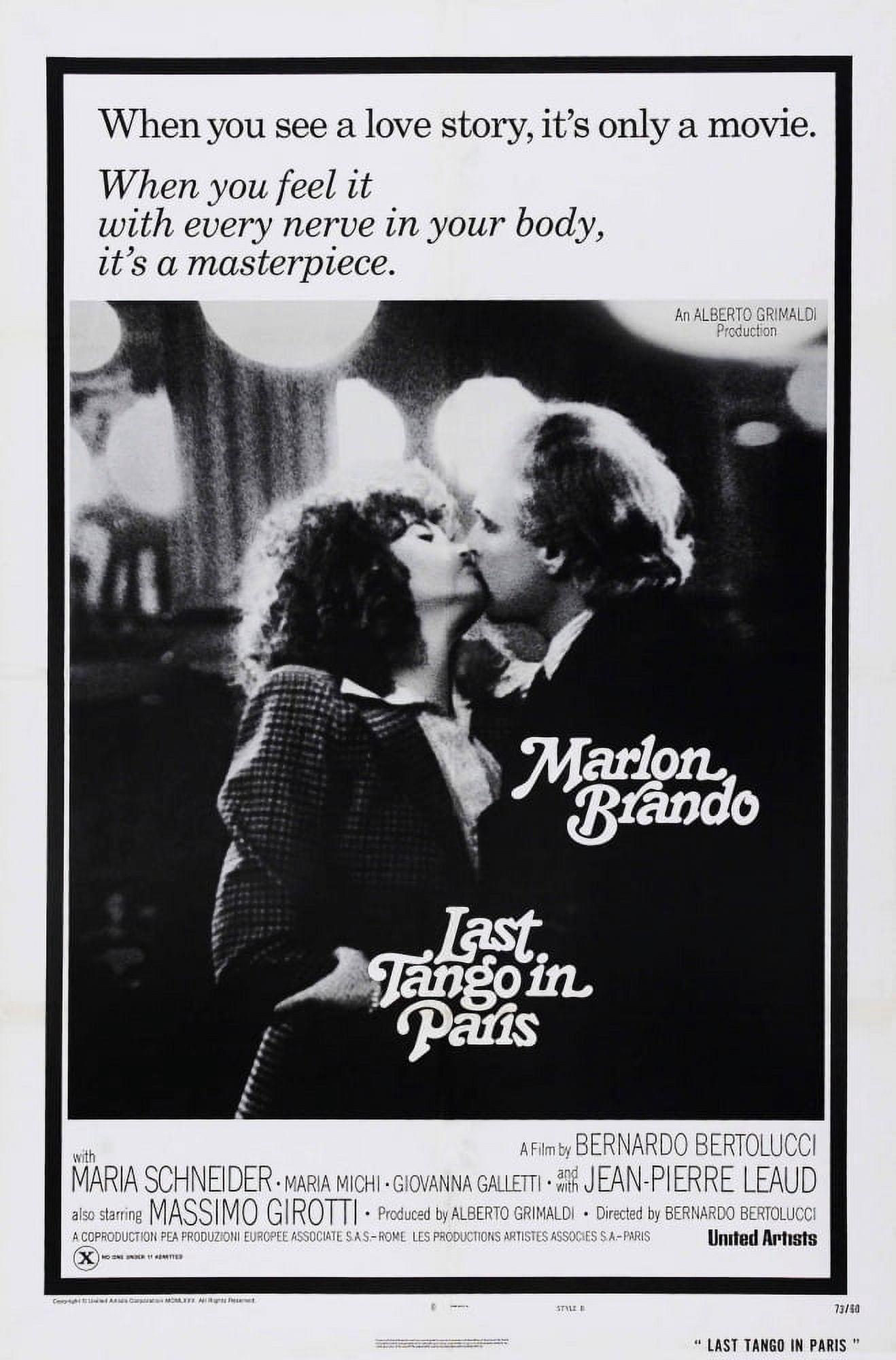 Last Tango In Paris U Canvas Art - (24 x 36)