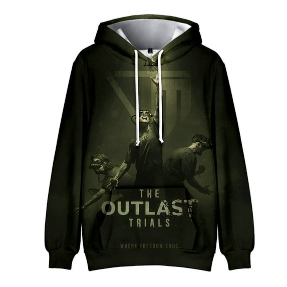 Last Trials Men's Autumn and Winter New Hoodie Long sleeved Thin Polyester Pullover Unique Game Accessories