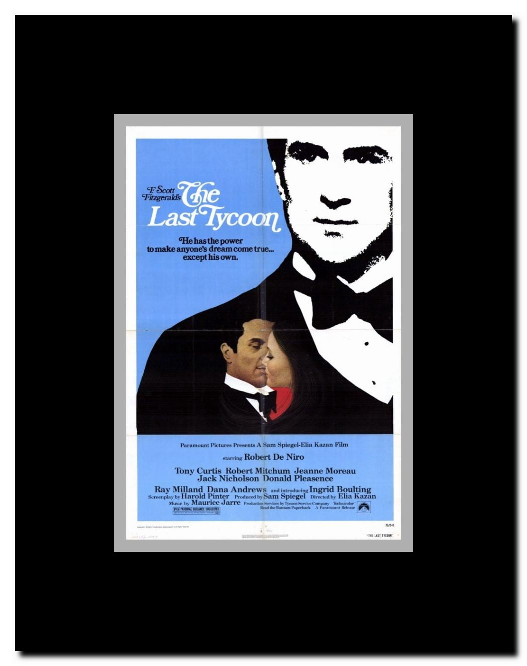 Last Tycoon The Framed Movie Poster