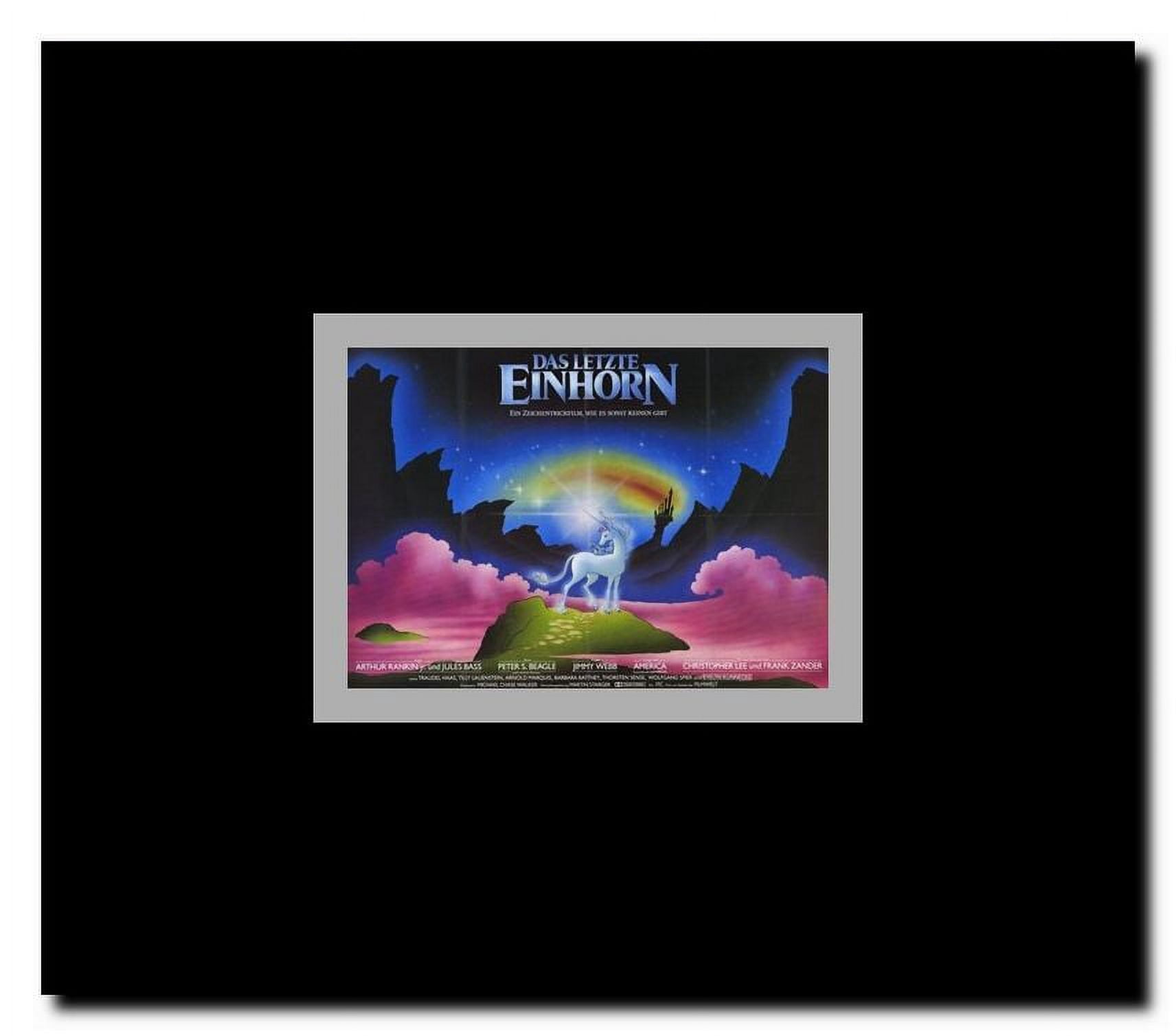 Last Unicorn Framed Movie Poster