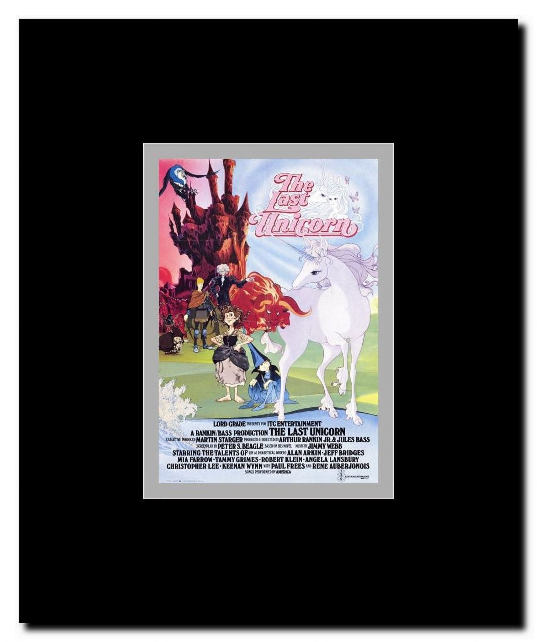 Last Unicorn Framed Movie Poster