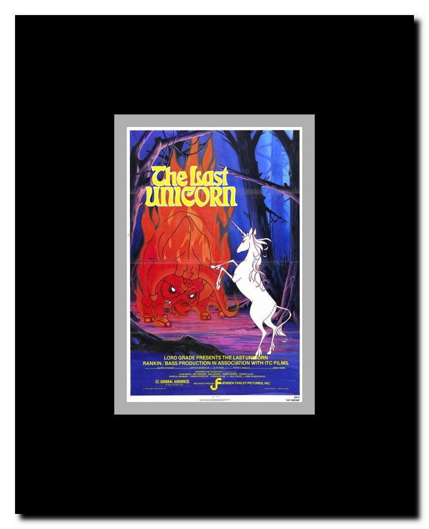 Last Unicorn Framed Movie Poster