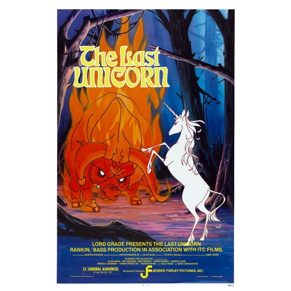 Last Unicorn Poster Metal Print 12x16 Large Print On Metal 12x16 Square Adults Best Posters