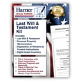 thumbnail image 1 of Harner Legal Forms Last Will and Testament Kit with Funeral Instructions, Digital Assets Inventory, and Personal Property Memorandum, 1 of 11