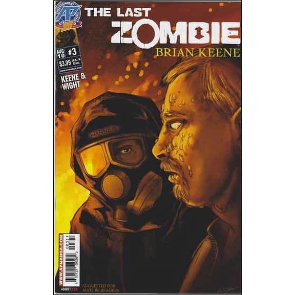 Last Zombie, The #3 VF ; Antarctic Comic Book