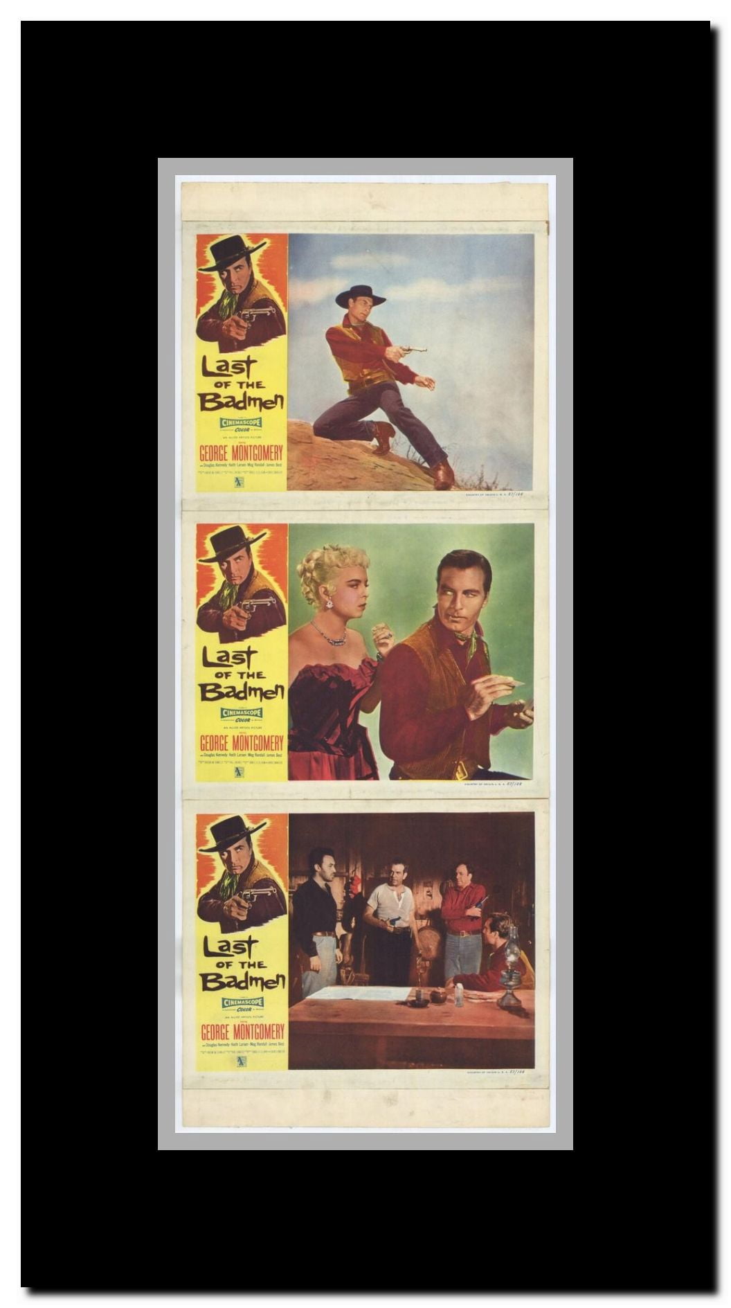 Last of The Badmen Framed Movie Poster