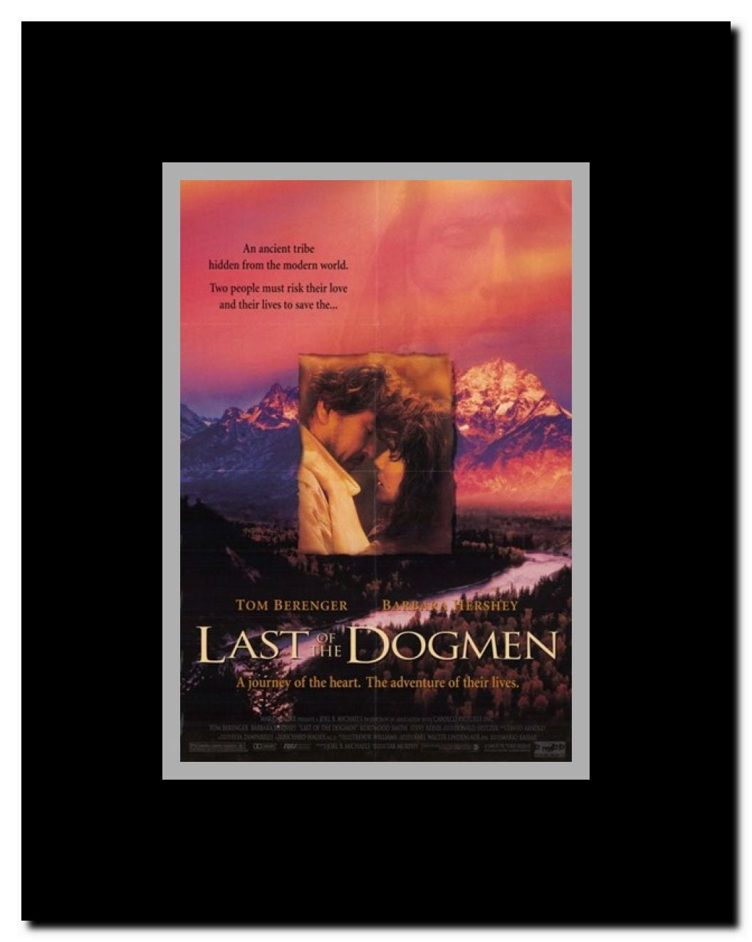 Last of the Dogmen Framed Movie Poster