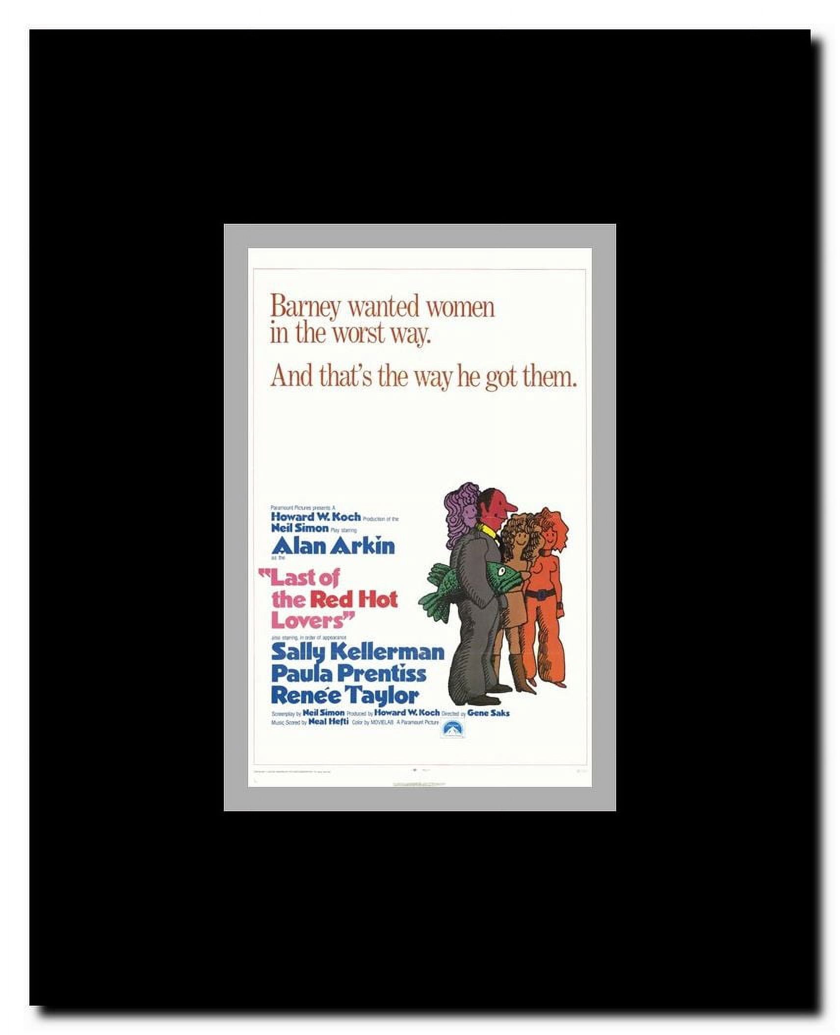 Last of the Red Hot Lovers Framed Movie Poster