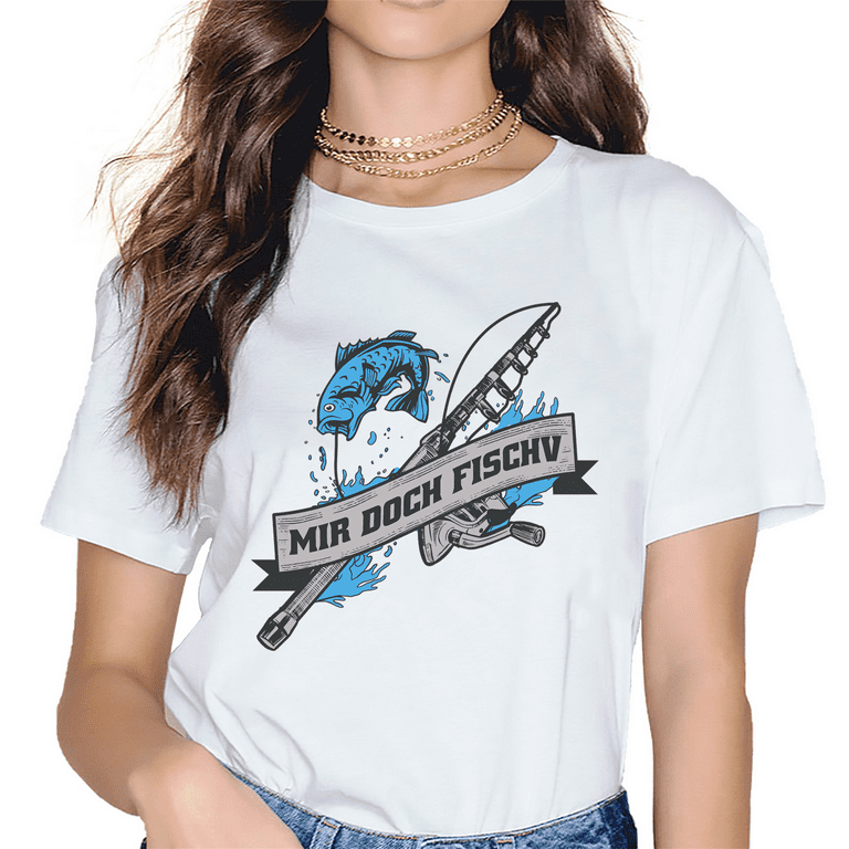 Short Sleeve Fishing Tshirt, Women Fishing Shirt