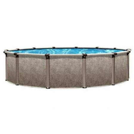 LastPlay Metal Frame Above Ground Pool Round 18’ 18’