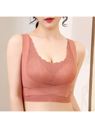 Lastesso Wireless Bras for Women No Padding Spaghetti Adjustable Straps  Bralettes Comfortable No Underwire Bras Everyday Wear 