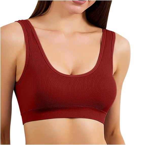 Lastesso Bras for Women No Underwire Full Coverage Push up Seamless Bralettes Cheeky Tank Style Sleepwear Yoga Bra Everyday Wear