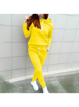 FAIWAD Women 2 Piece Outfits Casual Sweatsuit Hooded