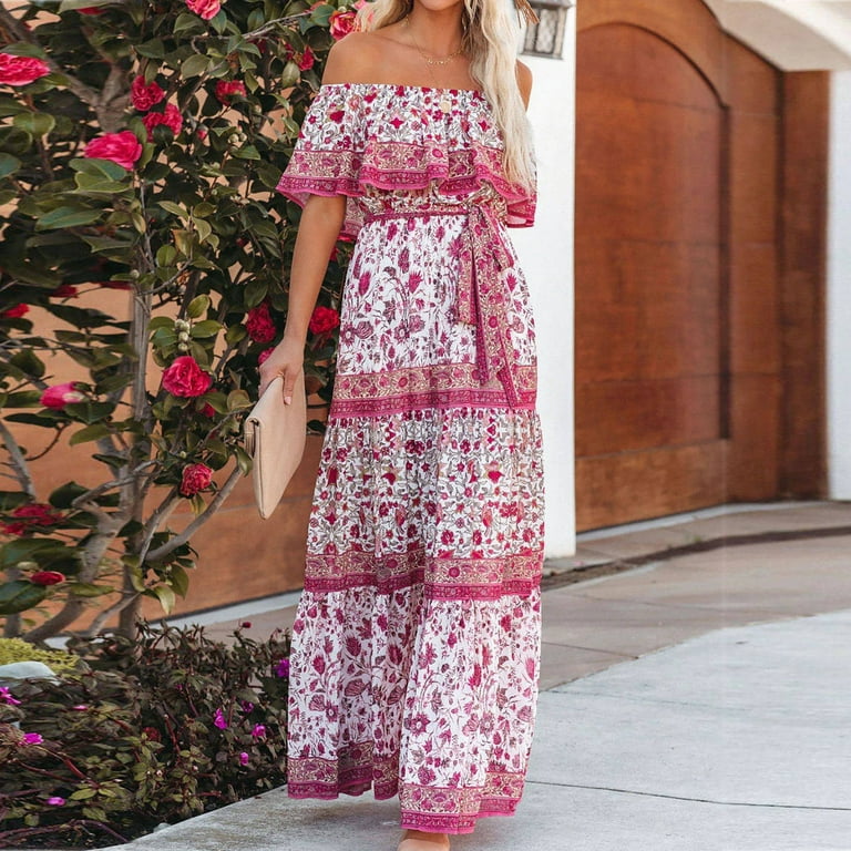 Buy Floral Maxi Dress women clothing online