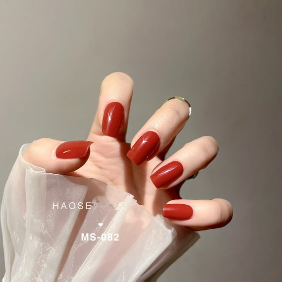 Lasting Semi-cured Gel Nail Sticker Lamp Gel Nail Wraps No Bake