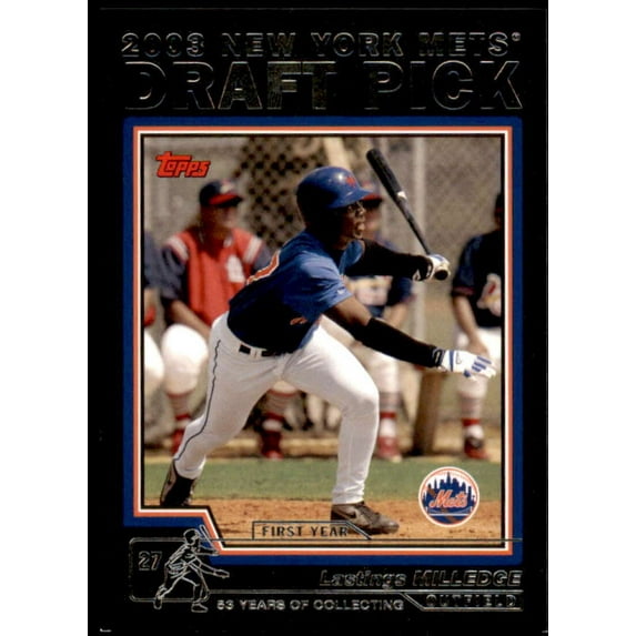 Lastings Milledge Rookie Card 2004 Topps Black #680