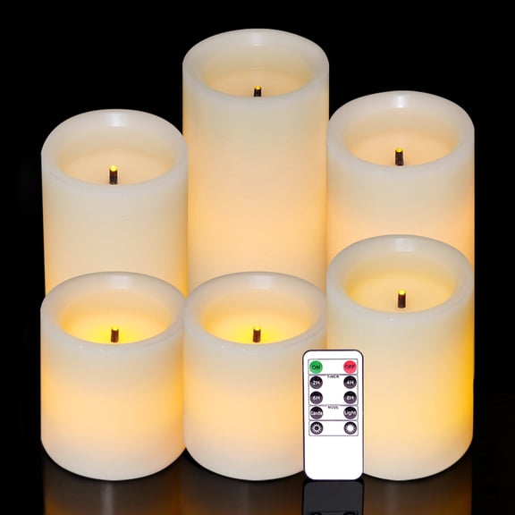 Lasumora flameless candles remote
