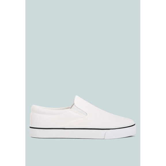 Laszlo Canvas Slip On Sneakers