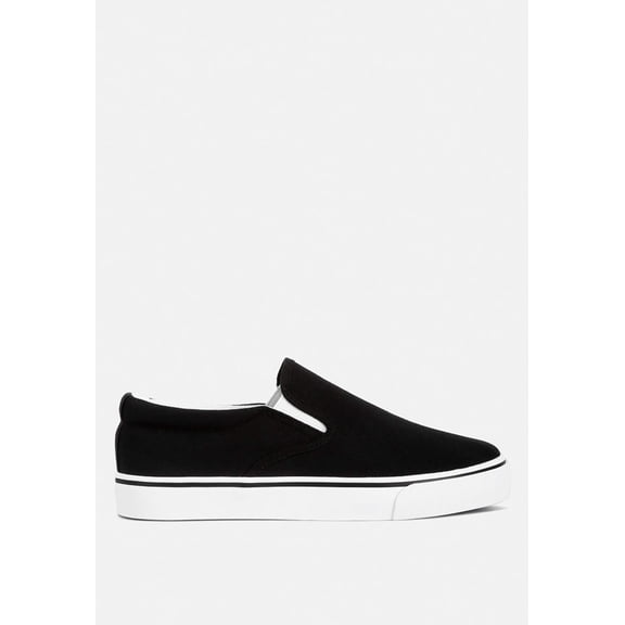 Laszlo Canvas Slip On Sneakers