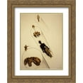 thumbnail image 1 of Laszlo Moholy Nagy 2x Matted 20x24 Gold Ornate Framed Art Print 'Mass Psychosis', 1 of 2