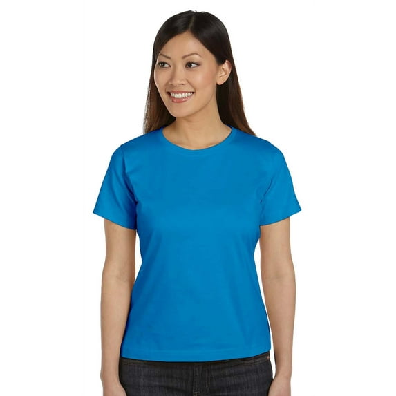 Lat 3580 Women'S Ringspun Scoop Neck Tee-Shirt,, Pack Of 12